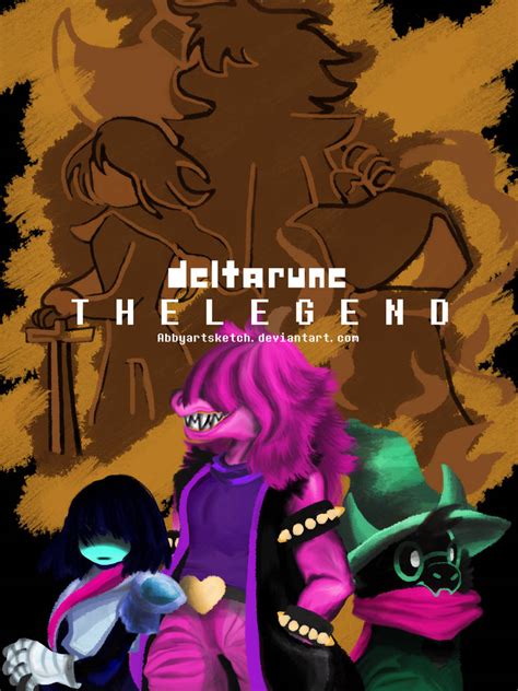 The Legend Of Deltarune By Abbyartsketch On Deviantart