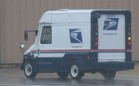 Mahindra Us Postal Service Mail Truck Prototype Spied