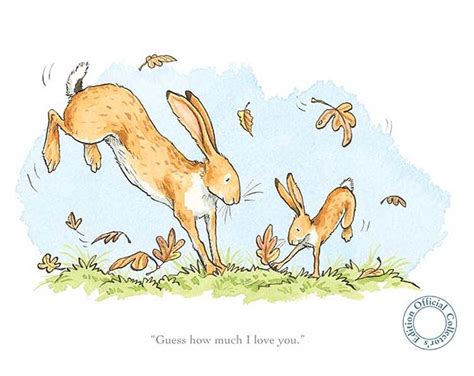 One Of Anita Jerams Beautiful Illustrations From Guess How Much I Love