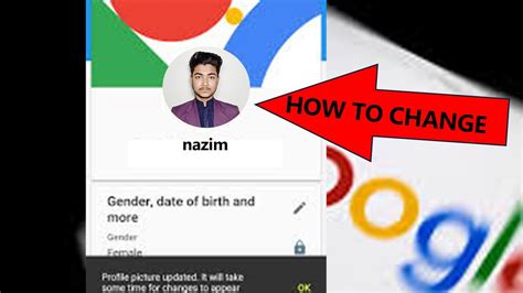 How To Change Or Add New Gmail Profile Picture Change Gmail Profile