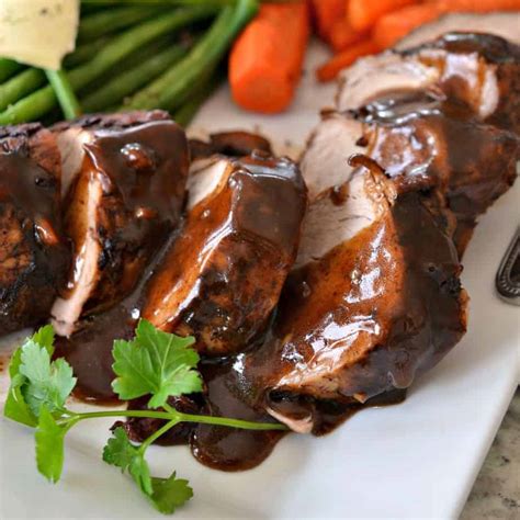 Crock Pot Pork Tenderloin with Balsamic Sauce | Small Town ...