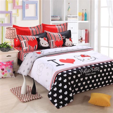 Hello Kitty Full Size Bedding Set Home Furniture Design