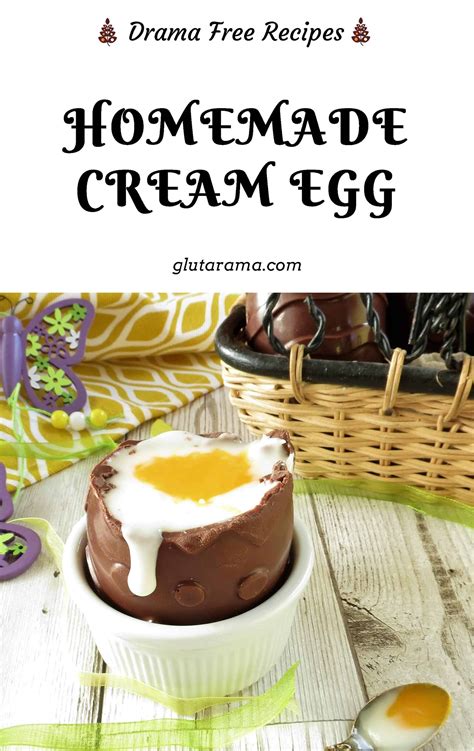 You will also find recipes that are dairy free, vegetarian, vegan, and paleo, in addition to being gluten free. Homemade Supersized Creme Egg | Recipe in 2020 | Dairy free, Easter recipes, Gluten free ...