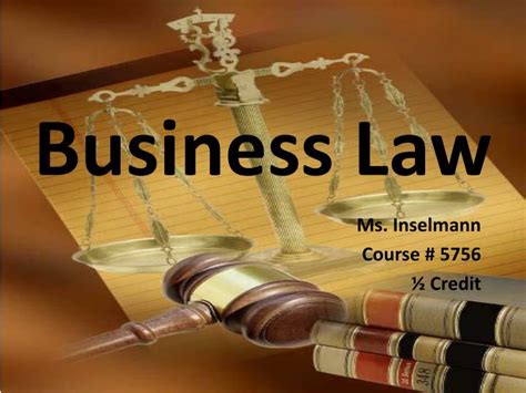 Ppt Business Law Powerpoint Presentation Free Download Id6101565