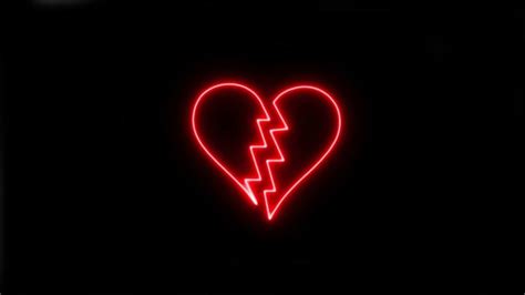 Broken Heart Neon Wallpapers Top Free Broken Heart Neon Backgrounds