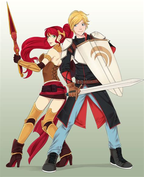 Rwby Jaune And Pyrrha