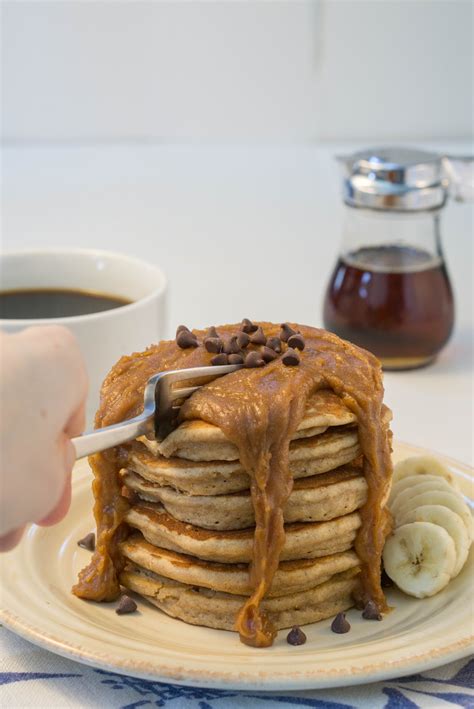 Peanut Butter Banana Pancakes