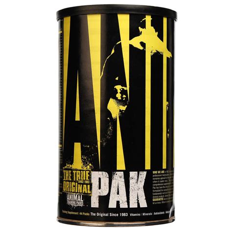 Universal Nutrition Animal Pak Original 44 Paks Evitamins India