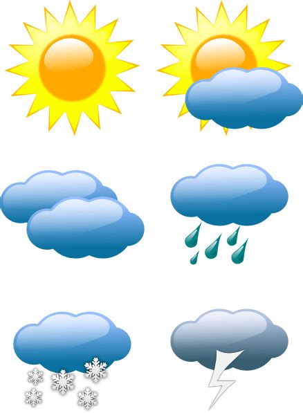Weather Seasons Clip Art at Clker.com - vector clip art online, royalty