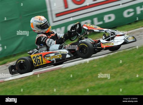 Max Verstappens Junior International Karting Career Stock Photo Alamy