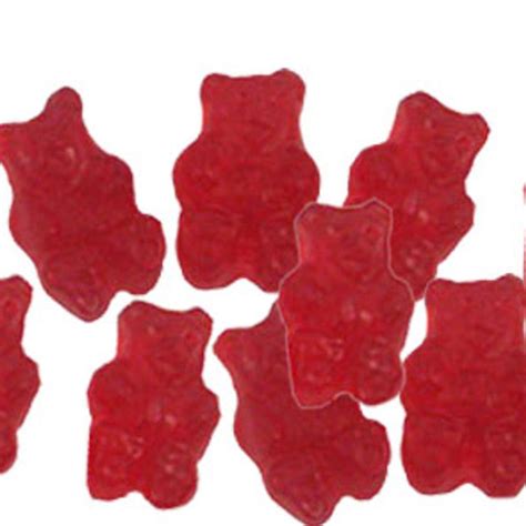 Cherry Gummy Bears Bulk 5lb I Got Your Candy