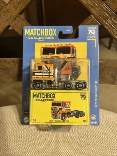 2023 Matchbox Premium Collectors 70 Years 1979 Freightliner Flt Orange