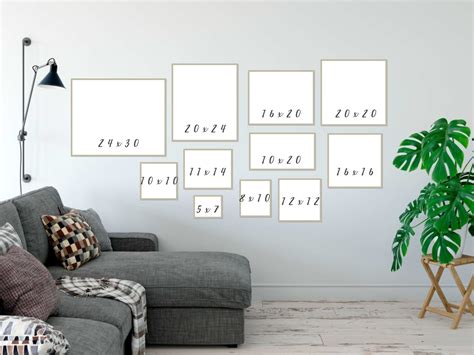 Frame Sizes Displayed And Explained Kaitlin Roten Photography