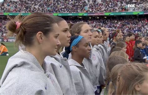 Watch Us Women S Soccer Team Hammered For National Anthem Incident An International