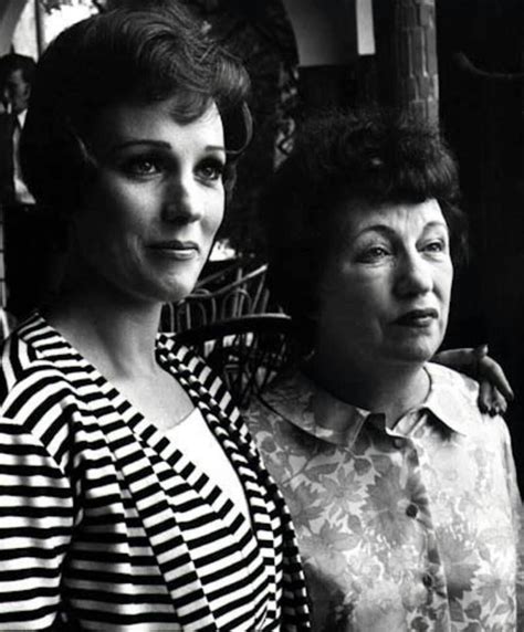 Julie And Her Mother Barbara Andrews On The Set Of Star Julie