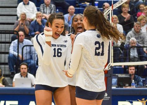 Penn State Womens Volleyball Sweeps Rutgers Onward State