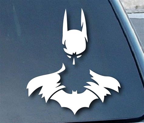 Bumper Sticker Decals Batman Car Window Vinyl Decal Sticker 127mm