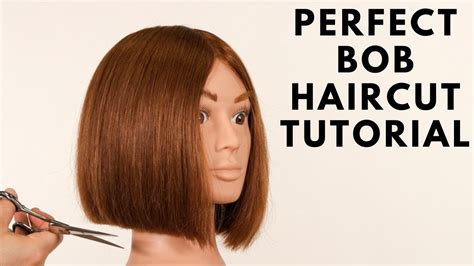 How To Cut A Perfect Bob Haircut Tutorial Step By Step Thesalonguy