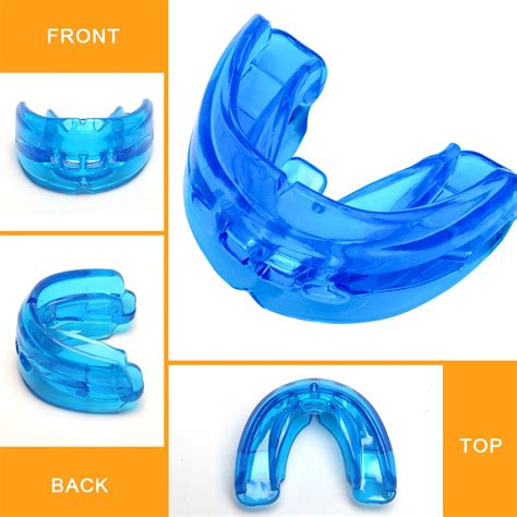 Shock doctor football mouth guard. 2 Pack Mouth Guard Sports Athletic Mouth Guards for Braces ...