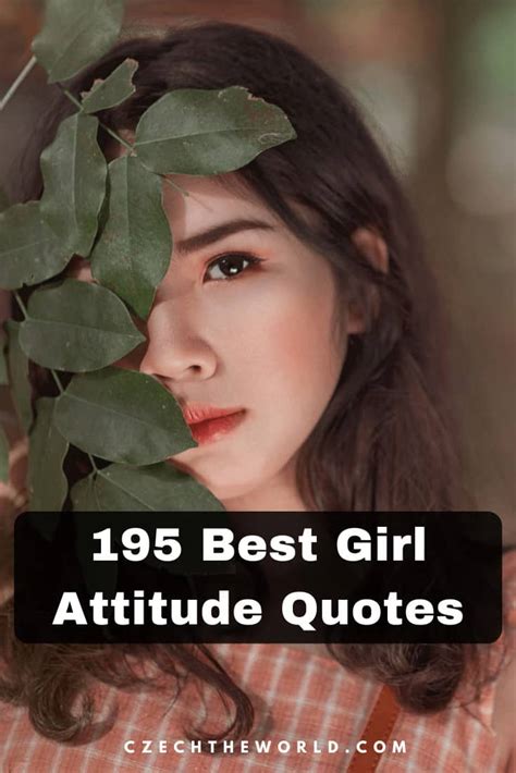 579 Girl Attitude Quotes You Should Use To Stand Out