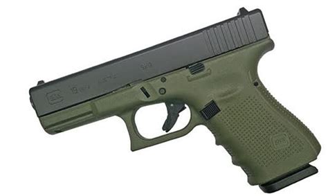 Glock 19 Gen 4 9mm Battlefield Green Pi1950203bfg