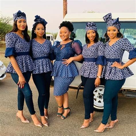 South Africa Traditional Dresses For Womens Shweshwe Home
