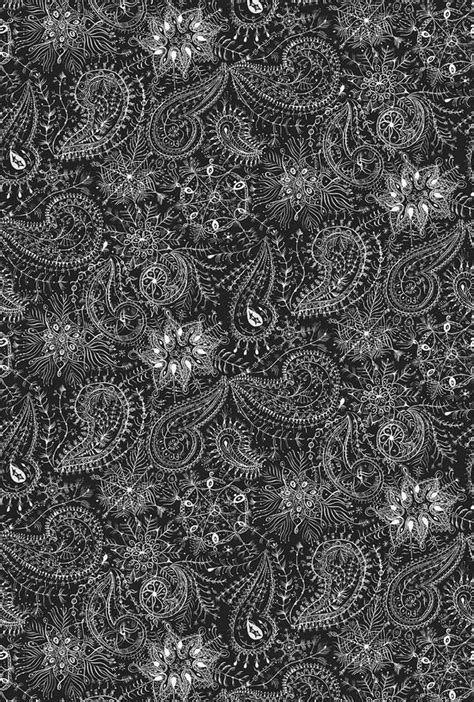 Paisley Snowflake Paisley Pattern Fabric