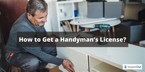 Handyman License Requirements By State Invoiceowl