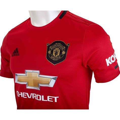 Let everyone know which team you support with a manchester united jersey in home or away colors. 2019/20 adidas Manchester United Home Jersey - Soccer Master