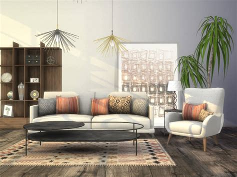 The Sims 4 Kingston Living Room By Onyxium At Tsr The Sims Book