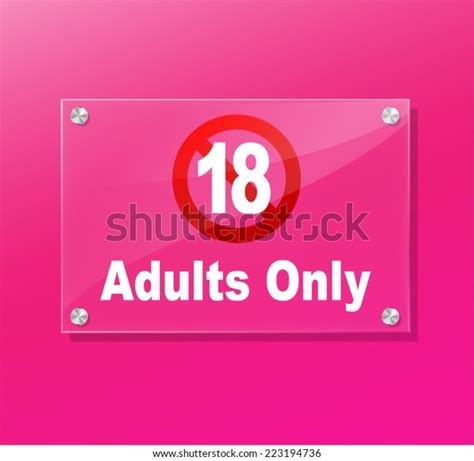 illustration pink adults only sign background stock vector royalty free 223194736 shutterstock
