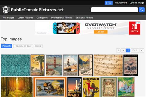 10 Best Sites For Public Domain Images