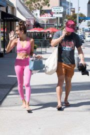 Isabel Pakzad Leaving A Workout In Los Angeles 01 GotCeleb