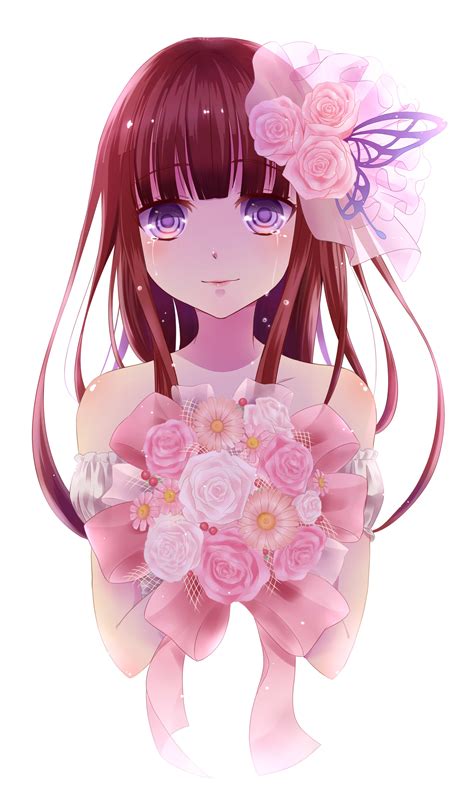 Anime Flower Art