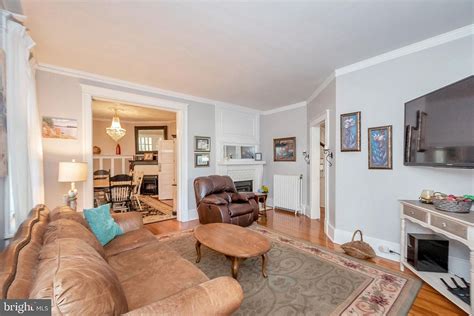 Historic home on Main Street in Bowling Green, Virginia. Circa 1914