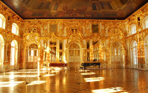 Gold Room This Is Catherine The Greats Summer Palace Rus Flickr