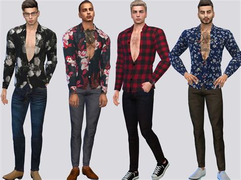 Tsr Exclusive Only Found In Tsr Category Sims 4 Male Everyday Sims