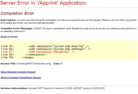Turn Off Asp Net Custom Errors In Web Config