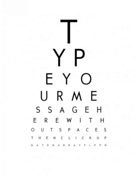 50 Printable Eye Test Charts Printabletemplates