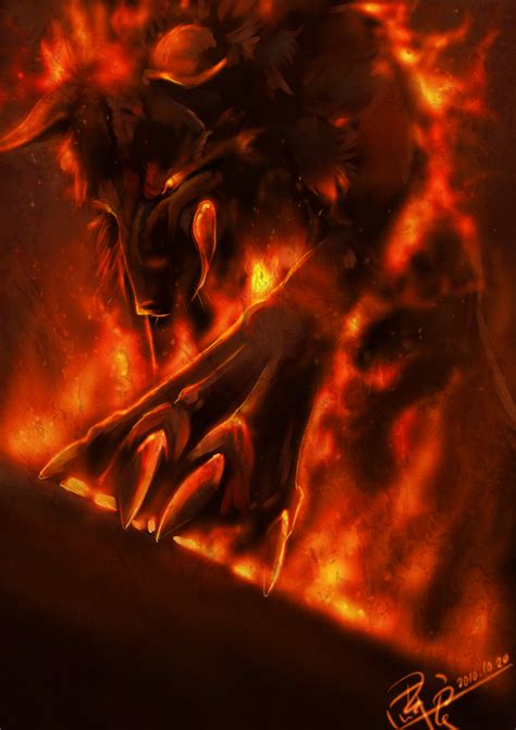 Fogo Lobo From Hell 2 Aerindeer28s Anjos And Demons Lobo Pack