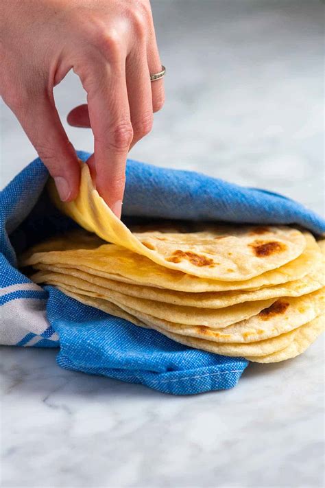 Soft Flour Tortillas