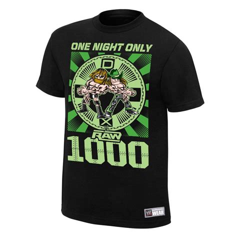Dx Raw 1000 T Shirt Mens T Shirt Wwe Mens Tshirts T Shirt Mens