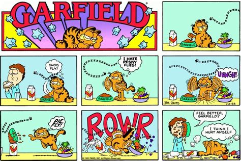 The Garfield Daily Comic Strip For January 02nd 1983 Garfield Comics