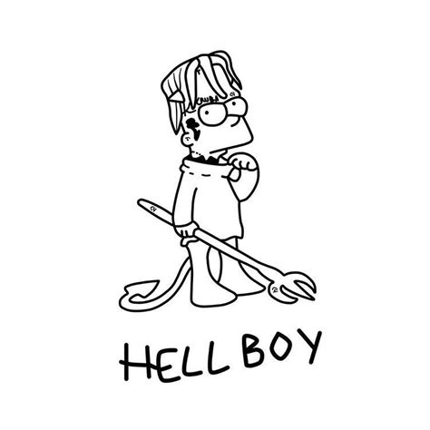 Top Lil Peep Coloring Pages