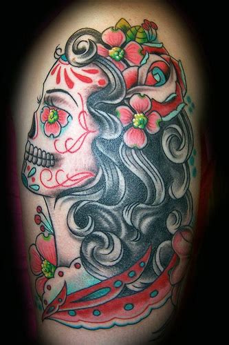 Sugar Skull Tattoo Designs