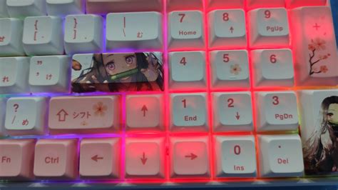 Anime Girl Keycaps Set Xda Mx Keycaps 6187104108 Etsy Uk