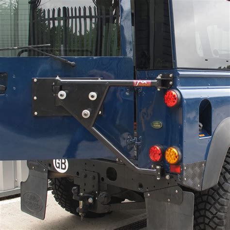 Rear Tire Carrier Swing Out By Masai Land Rover Defender Heavy Duty