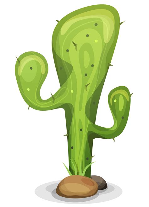 Cartoon Mexican Cactus 269670 Vector Art At Vecteezy