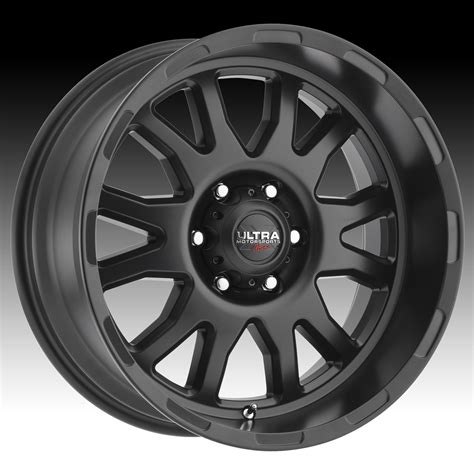 Ultra X108 Xtreme Satin Black Custom Wheels Ultra Motorsports Xtreme