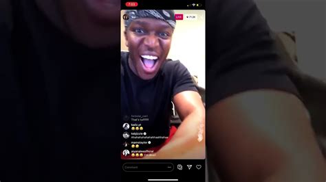 Ksi Aka Jj Olatunji Went On Instagram Live Butt Naked Not Wearing